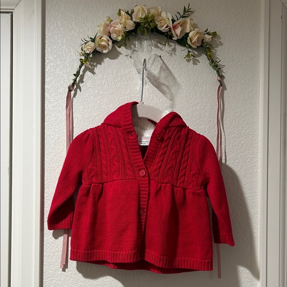 Gymboree Vibrant Red Knit Sweater